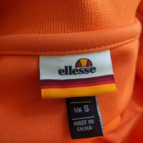 Ellesse Orange Roma Track Jacket|Small - Picture 8 of 11